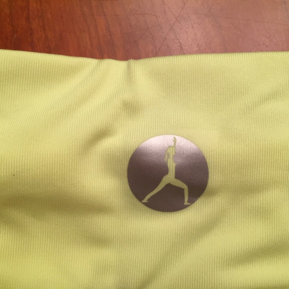 Yoshion Yoga Pants Navy/Lime Small NWT - Picture 4 of 6